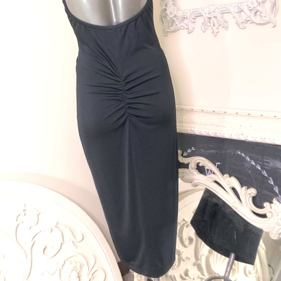 Black Halter Dress - Picture 10 of 11